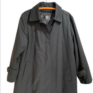 Men’s Trench Coat, NWT, William Wallace, Black, XXL, Thinsulate
